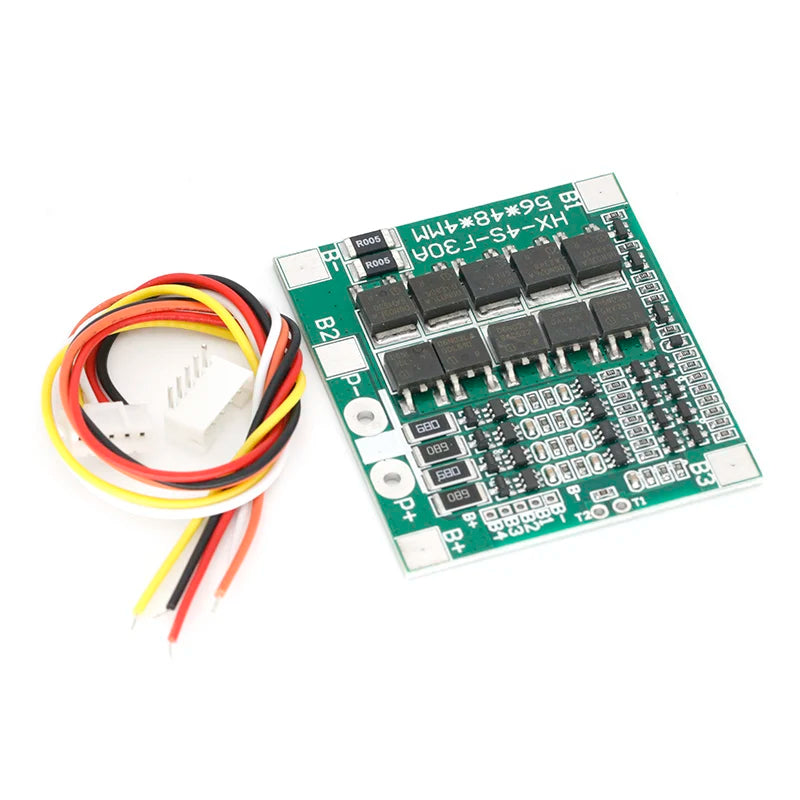 4S 30A 14.4V BMS Balancer PCB – 18650 Li-Ion Battery Board Battery Management Board Axl