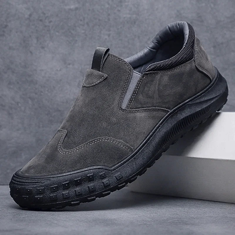 YBQJOO Retro Lightweight Slip-On Casual Shoes | Anti-Slip Casual Slip-On Shoes Axl