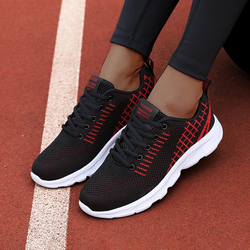 Women's Mesh Running Sneakers – Lightweight & Breathable Women's Running Shoes Axl