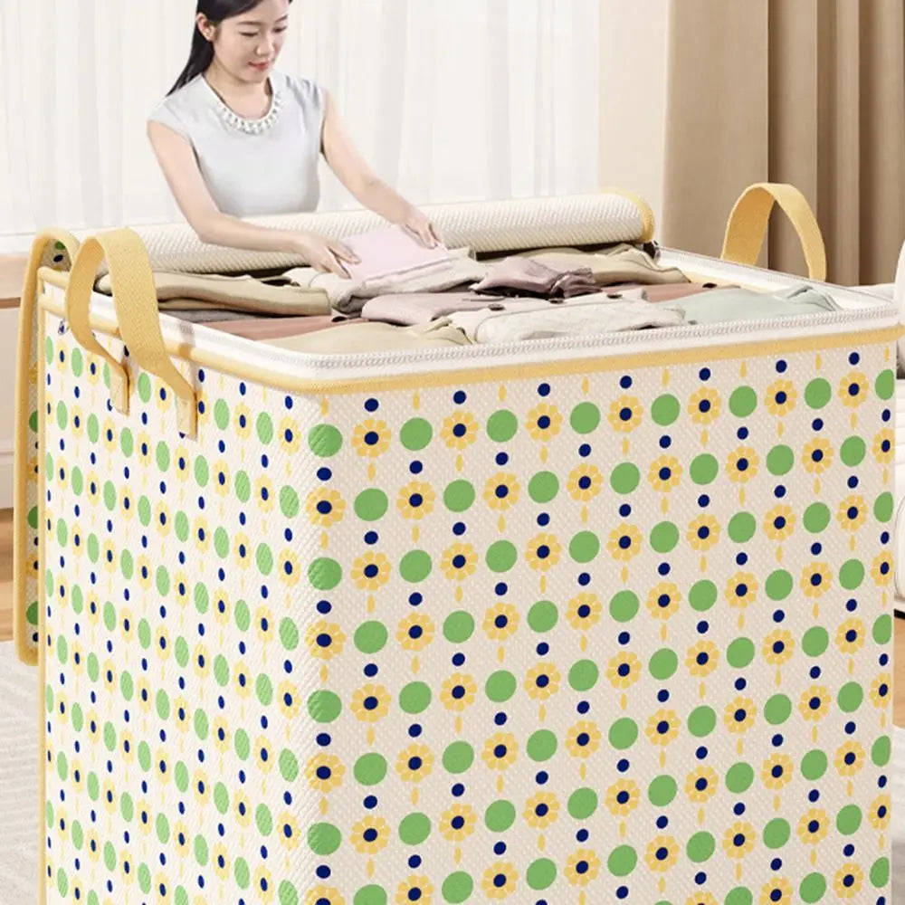 Large Capacity Non-Woven Fabric Storage Bag – Clothes & Quilts Fabric Storage Bag Axl