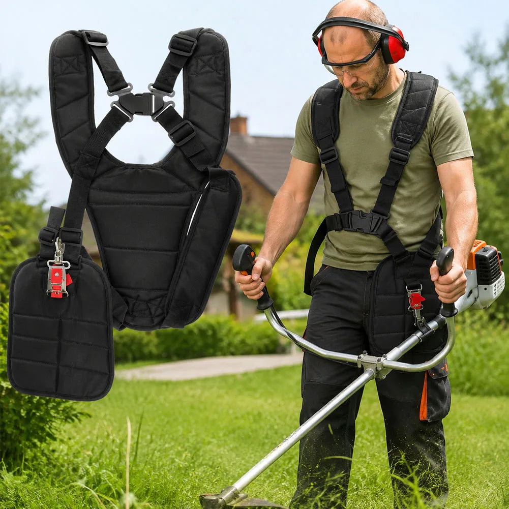 Double Shoulder Harness Strap for Brush Cutter & Trimmer Trimmer Shoulder Harness Axl
