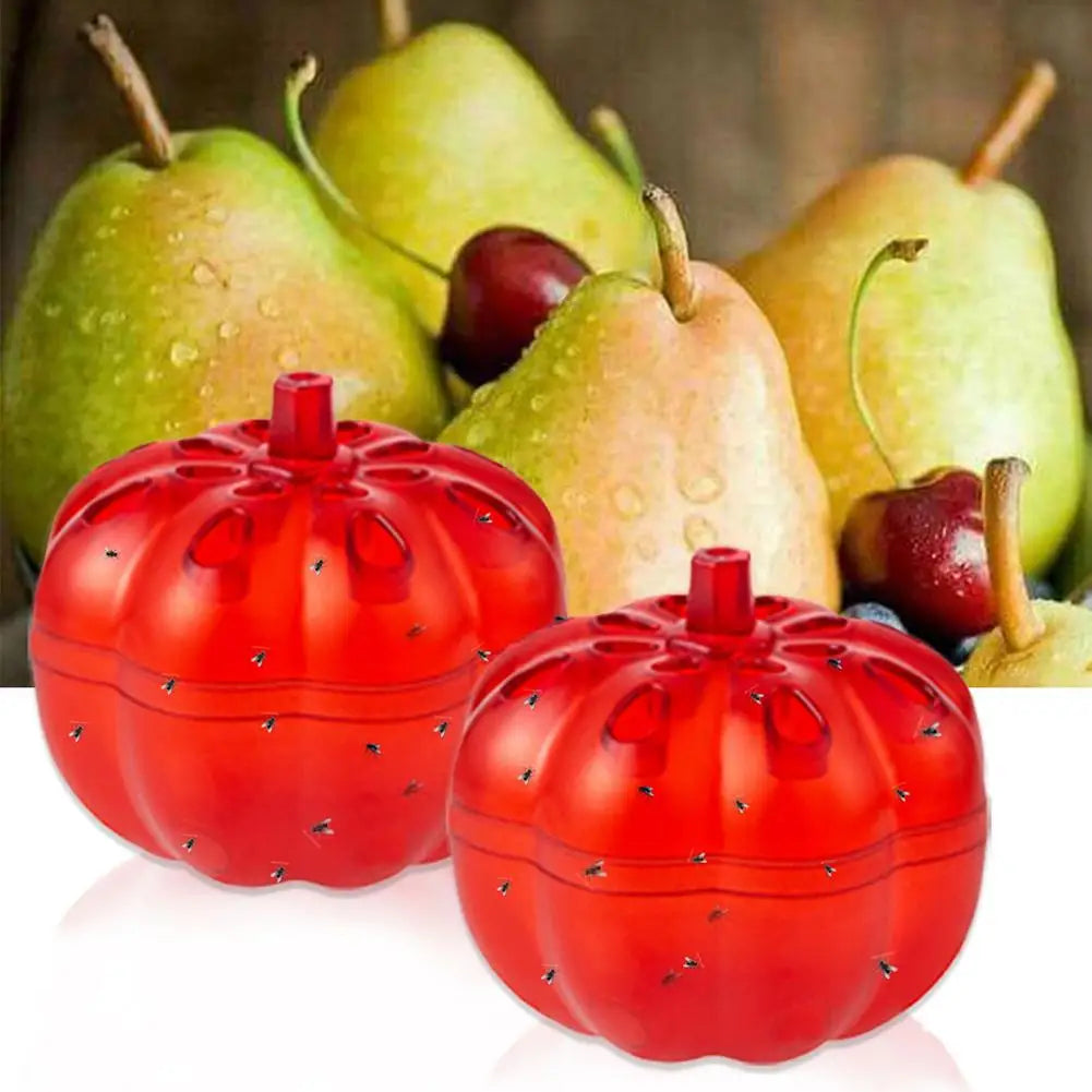 2-Pack Reusable Fruit Fly Trap – Indoor & Outdoor Insect Control Insect Fly Trap Axl