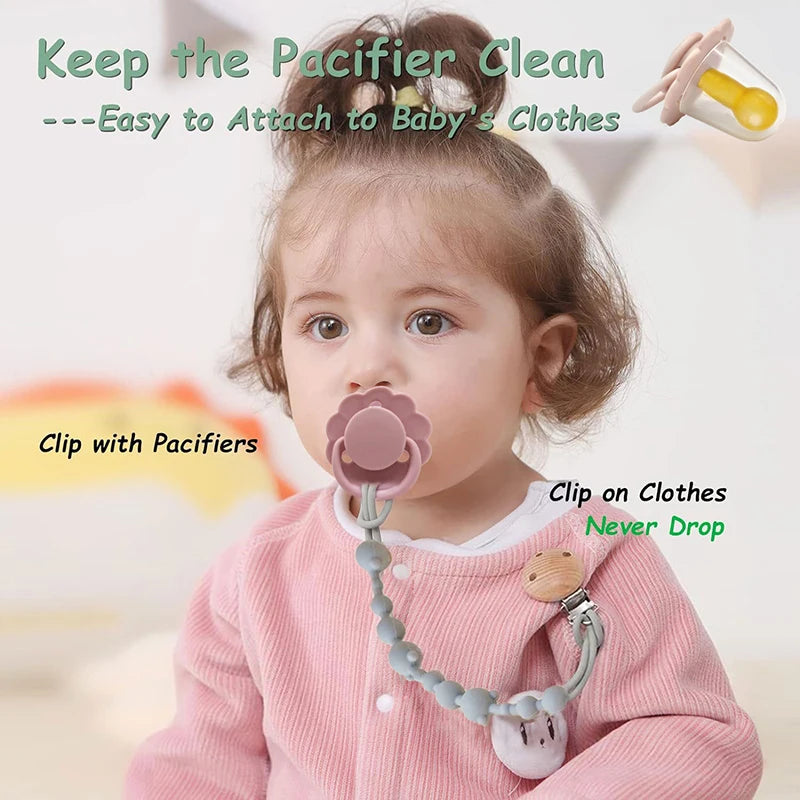 Natural Rubber Round Head Baby Pacifier | Ages 0–36 Months Baby Pacifier Axl