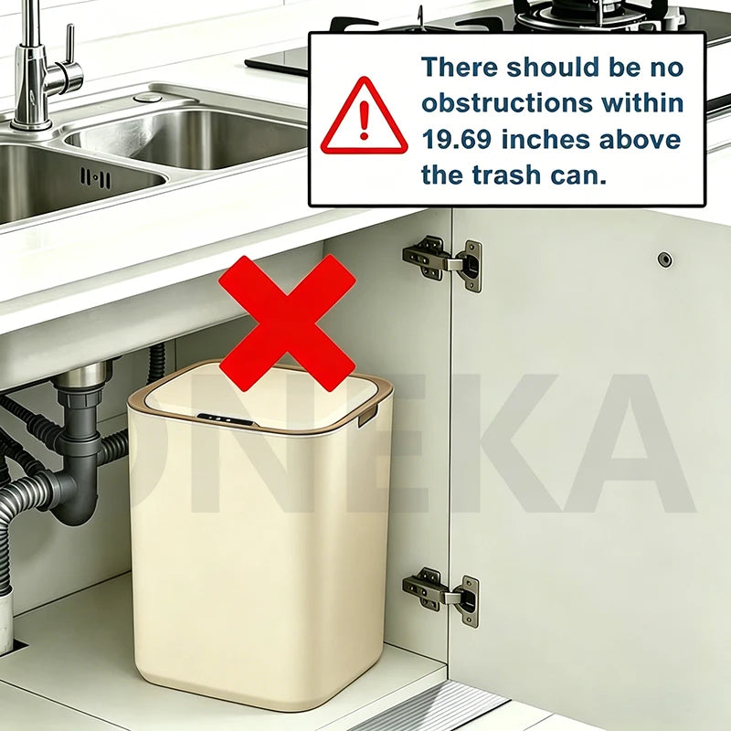 22L Smart Sensor Trash Can with Bag Retainer | Kitchen & Bath Smart Sensor Bin Axl