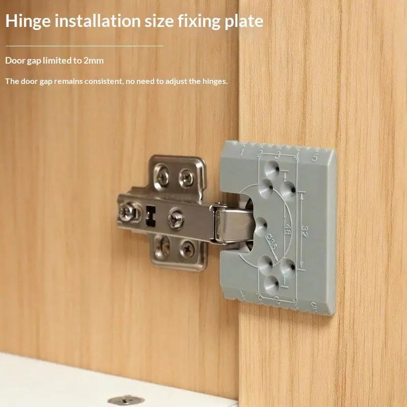 Hinge Installation Jig | Cabinet Door Positioning Tool Woodworking Hinge Jig Axl