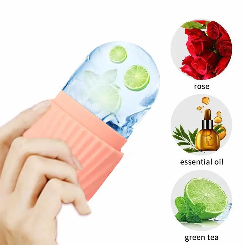 Silicone Facial Ice Roller Ball – Face & Eye Massager Facial Ice Roller Axl