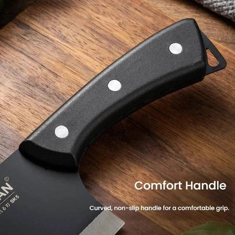 Stainless Steel Kitchen Cleaver – Sharp Knife for Meat & Veg Kitchen Cleaver Knife Axl
