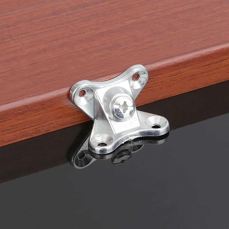 5-Pack Zinc Alloy Butterfly Corner Brackets | Furniture Fasteners Corner Bracket Set Axl