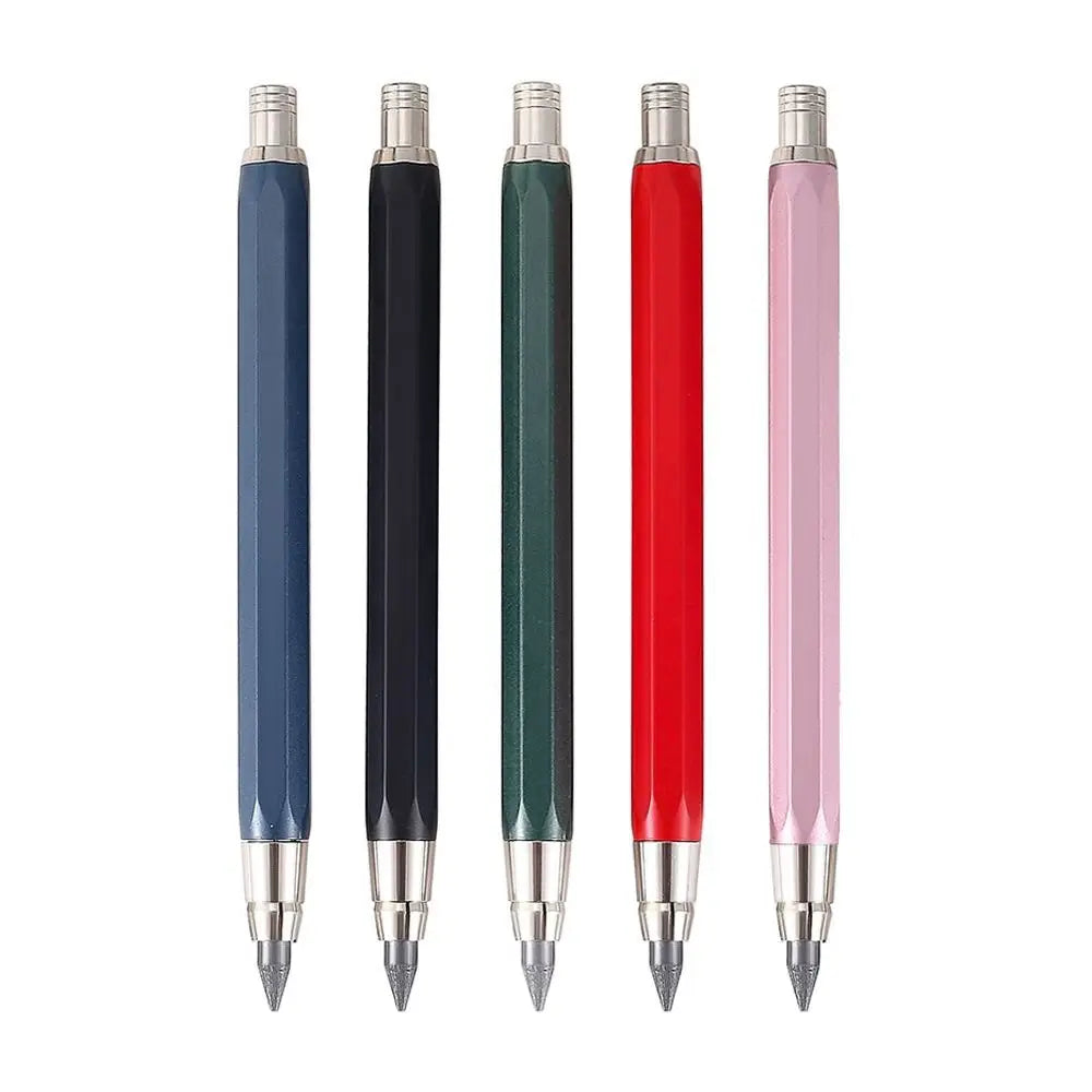 5.6mm Metal Mechanical Pencil with Built-In Sharpener Mechanical Pencil Axl