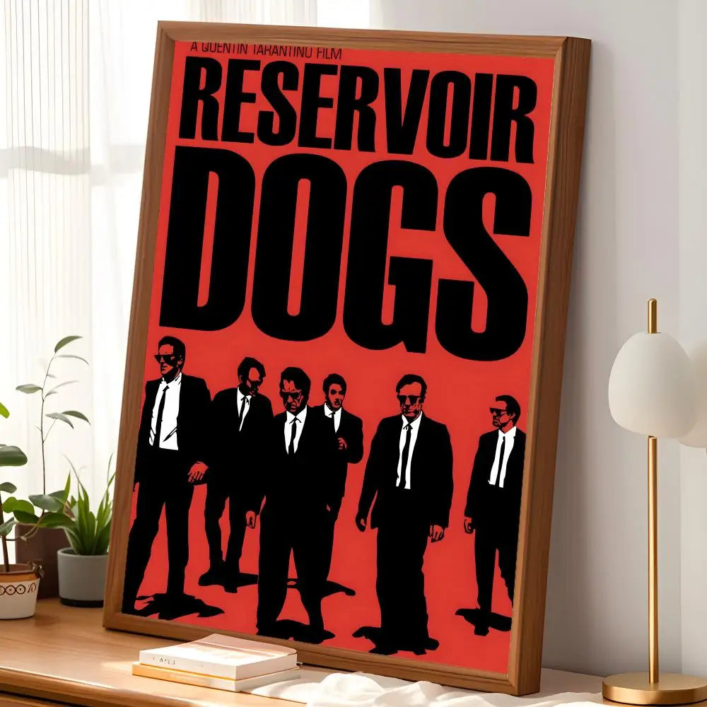 Reservoir Dogs HD PVC Wall Poster – Peel & Stick Movie Decor Movie Wall Poster Axl