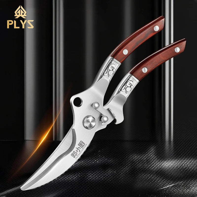 Heavy-Duty Stainless Steel Kitchen Scissors & Poultry Shears Kitchen Scissors Axl