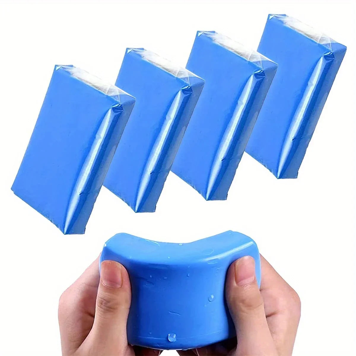 4-Pack Clay Bar Car Detailing Kit – 3.53oz Blue Auto Clay Auto Detailing Clay Axl