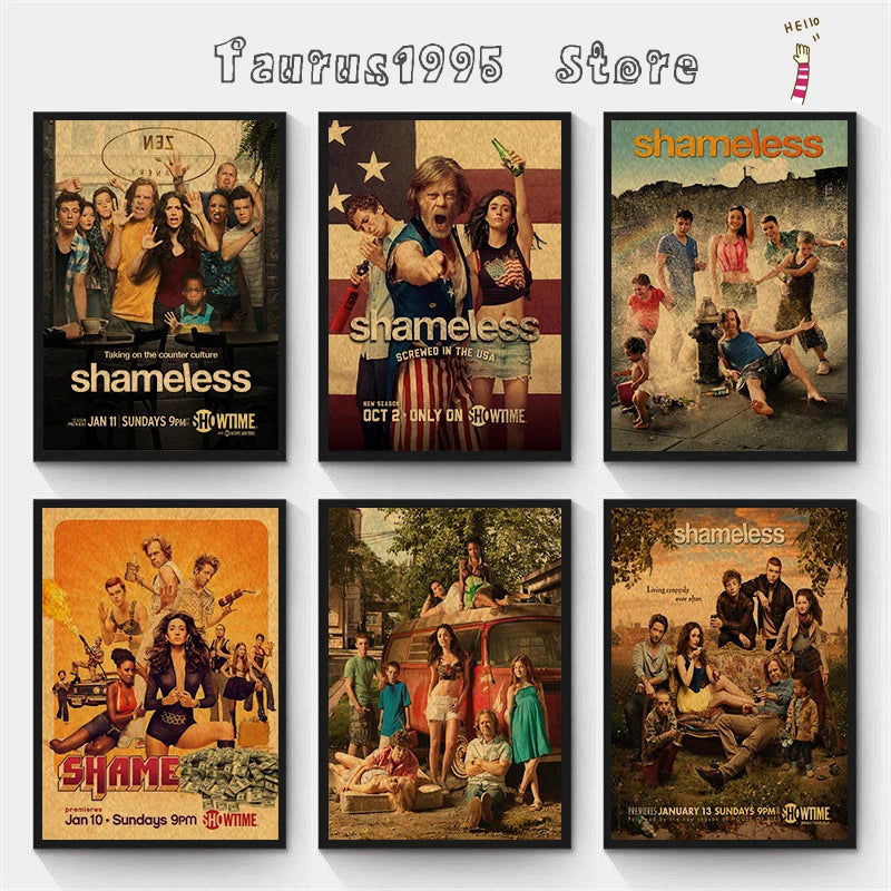 Classic Movie & TV Series Kraft Paper Poster | Wall Art Décor Kraft Paper Poster Axl