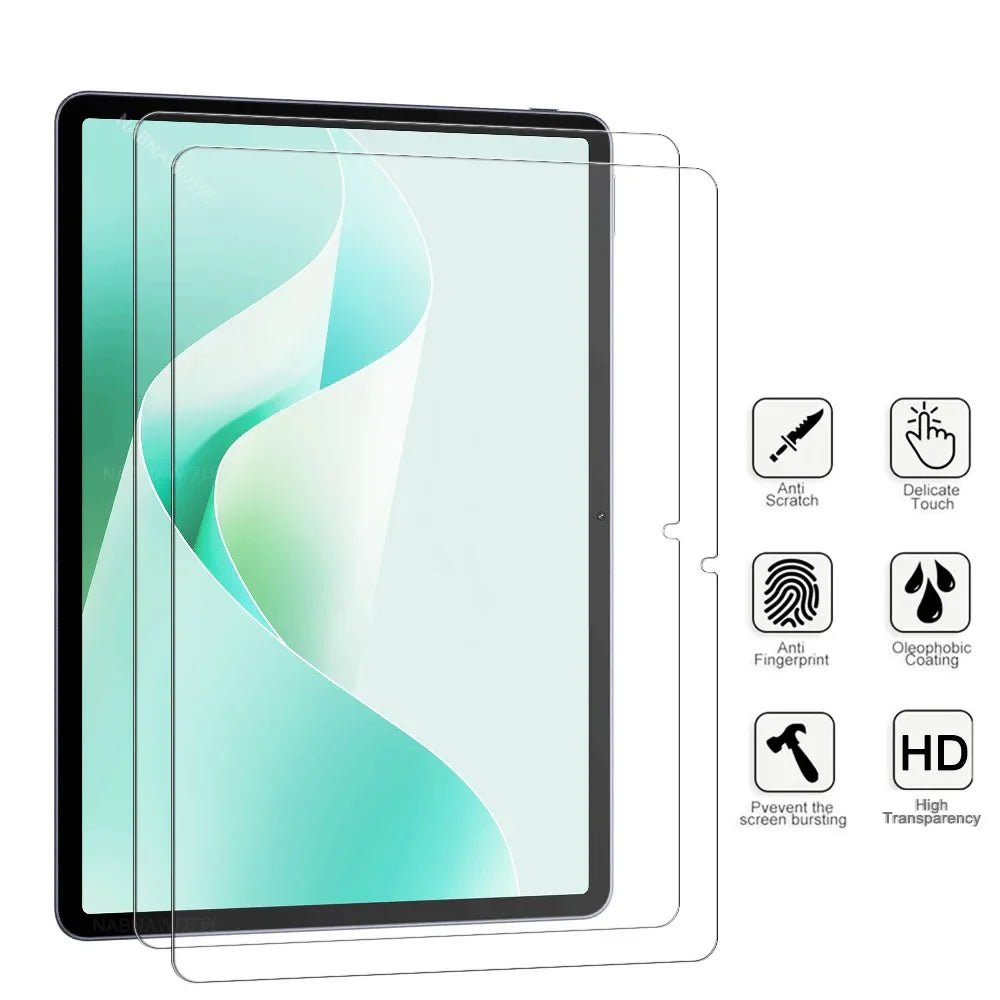 2-Pack Tempered Glass Screen Protector for Honor Pad X8a 11" Tablet Screen Protector Axl