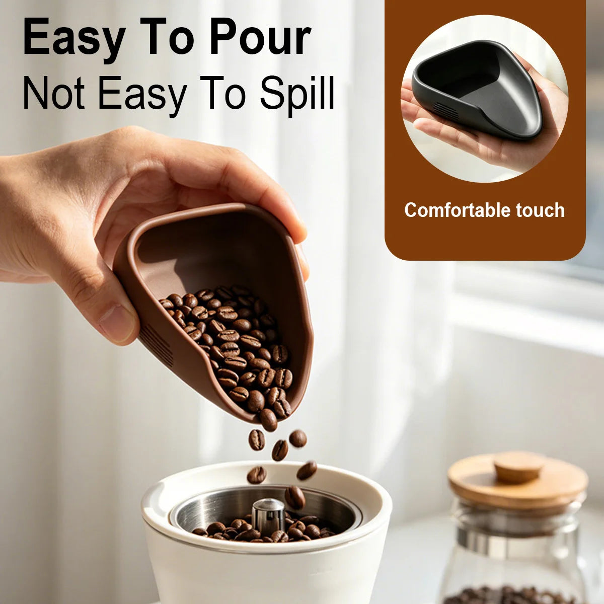 Silicone Coffee Dosing Cup & Sprayer Gift Set | Espresso Bar Coffee Bar Accessory Set Axl