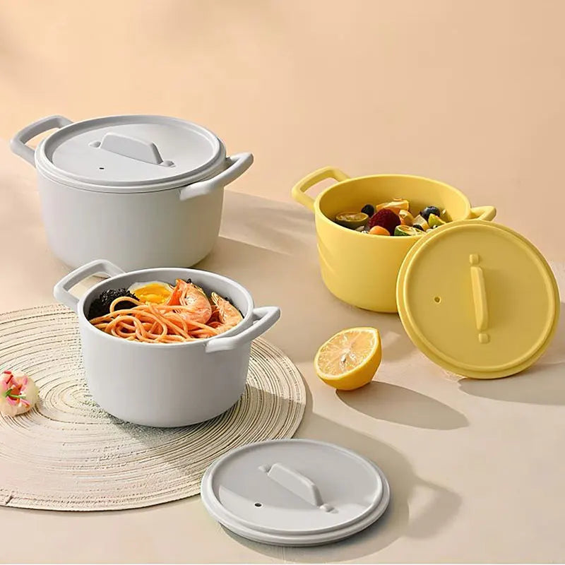 Silicone Microwave Steamer Bowl with Lid – 40oz Veggie Cooker Microwave Steamer Axl