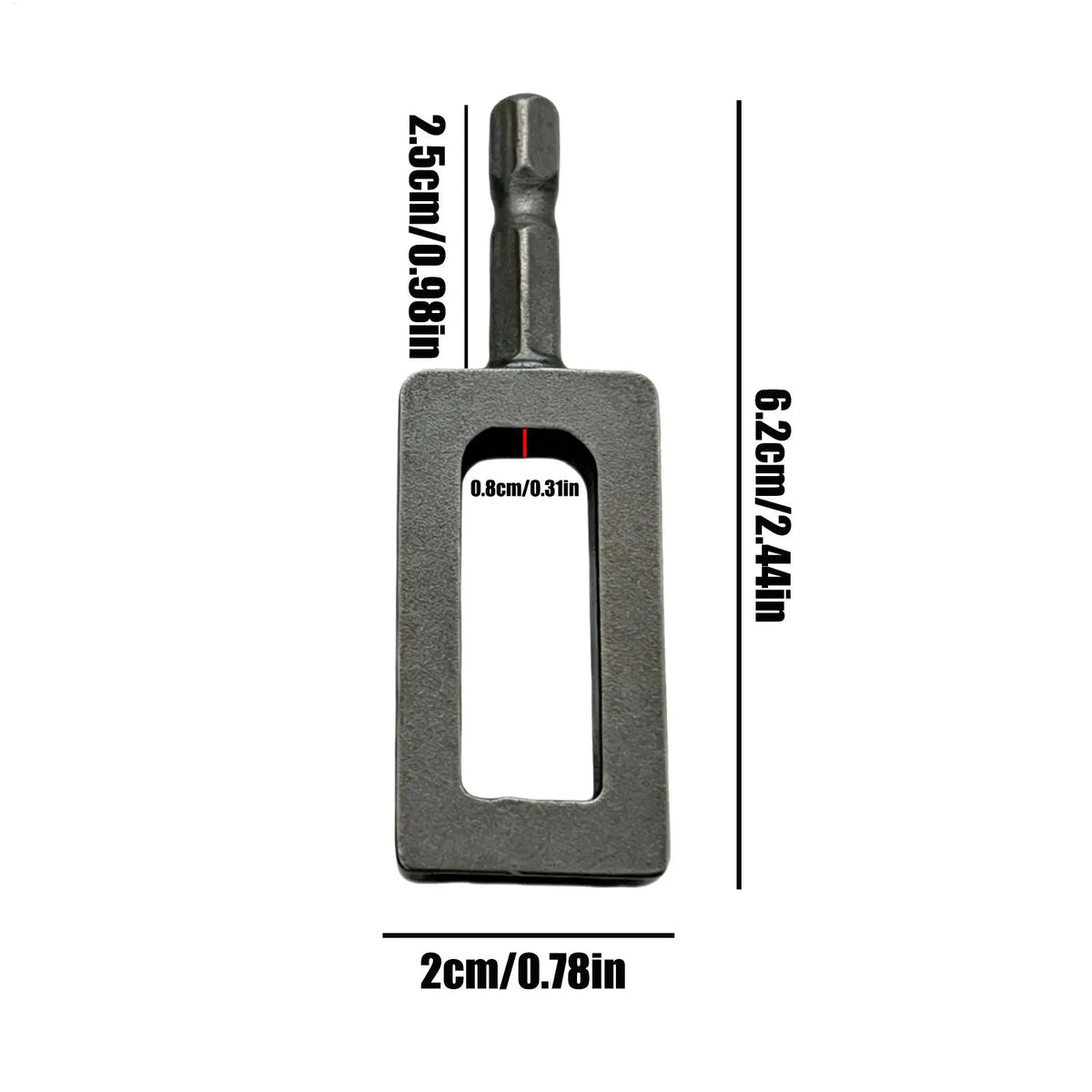 Wire Twister Drill Bit – Hex Cable Tying Tool for Fencing Wire Twister Bit Axl