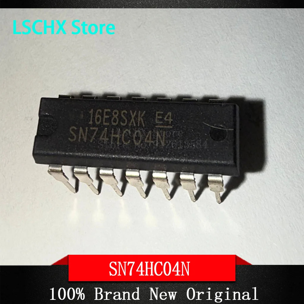 10-Pack SN74HC DIP Logic ICs – 74HC00 74HC04 74HC244 & More Logic IC Assortment Axl