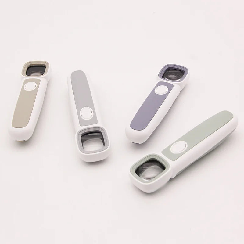 Handheld LED UV Magnifying Glass – HD Square Lens, 500X LED UV Magnifier Axl