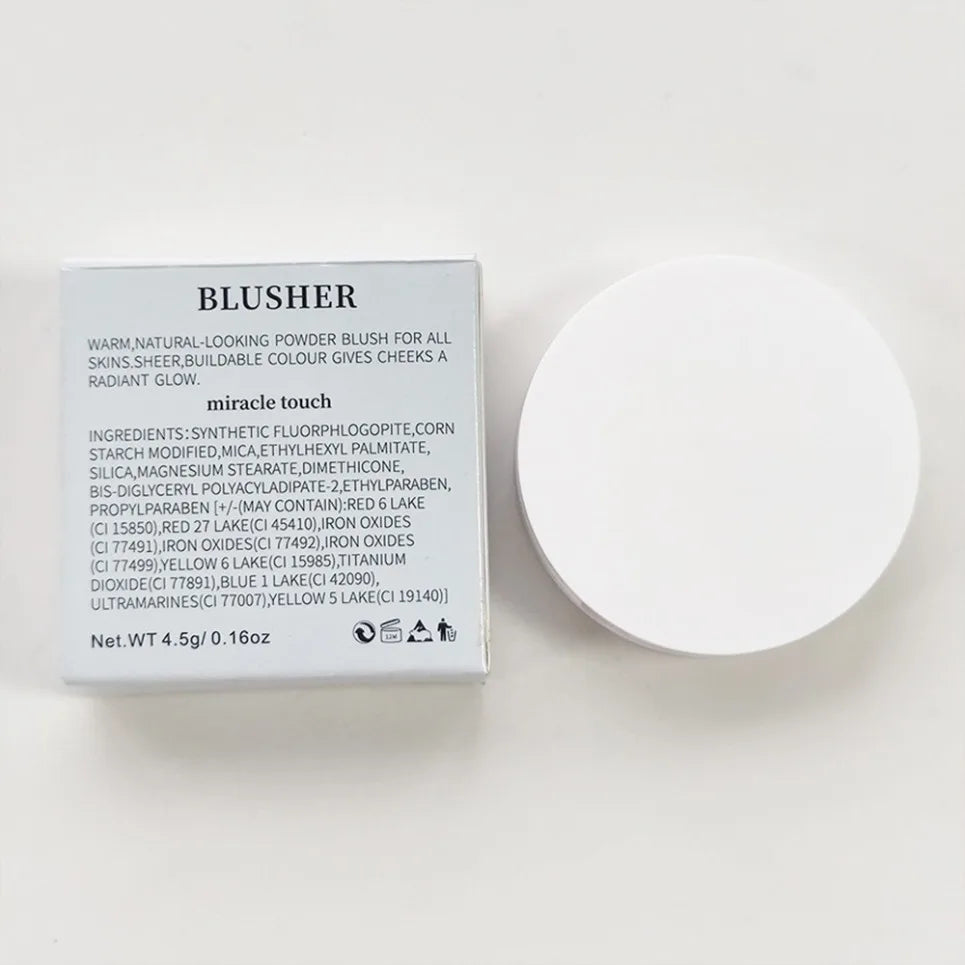 Vegan Blush Powder – Private Label Custom Logo Blusher Cheek Blush Powder Axl