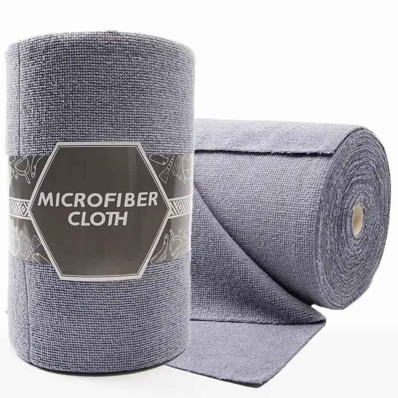 20-Sheet Reusable Microfiber Cleaning Roll | Washable Kitchen Towel Reusable Cleaning Roll Axl