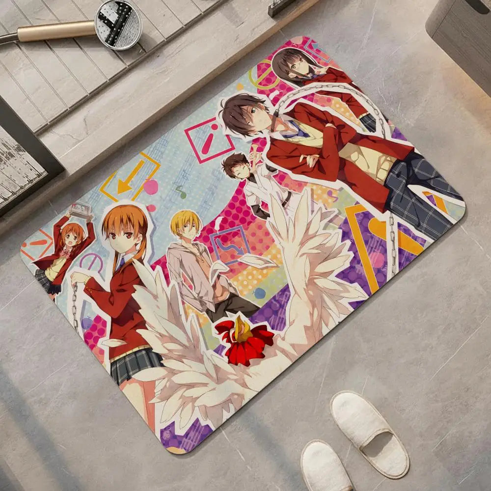 Anime My Little Monster Diatomite Bath Mat | Quick Dry Diatomite Bath Mat Axl