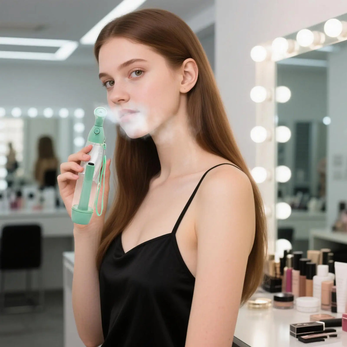 Portable Facial Mist Sprayer – Mini Face Humidifier for Travel Facial Mist Sprayer Axl
