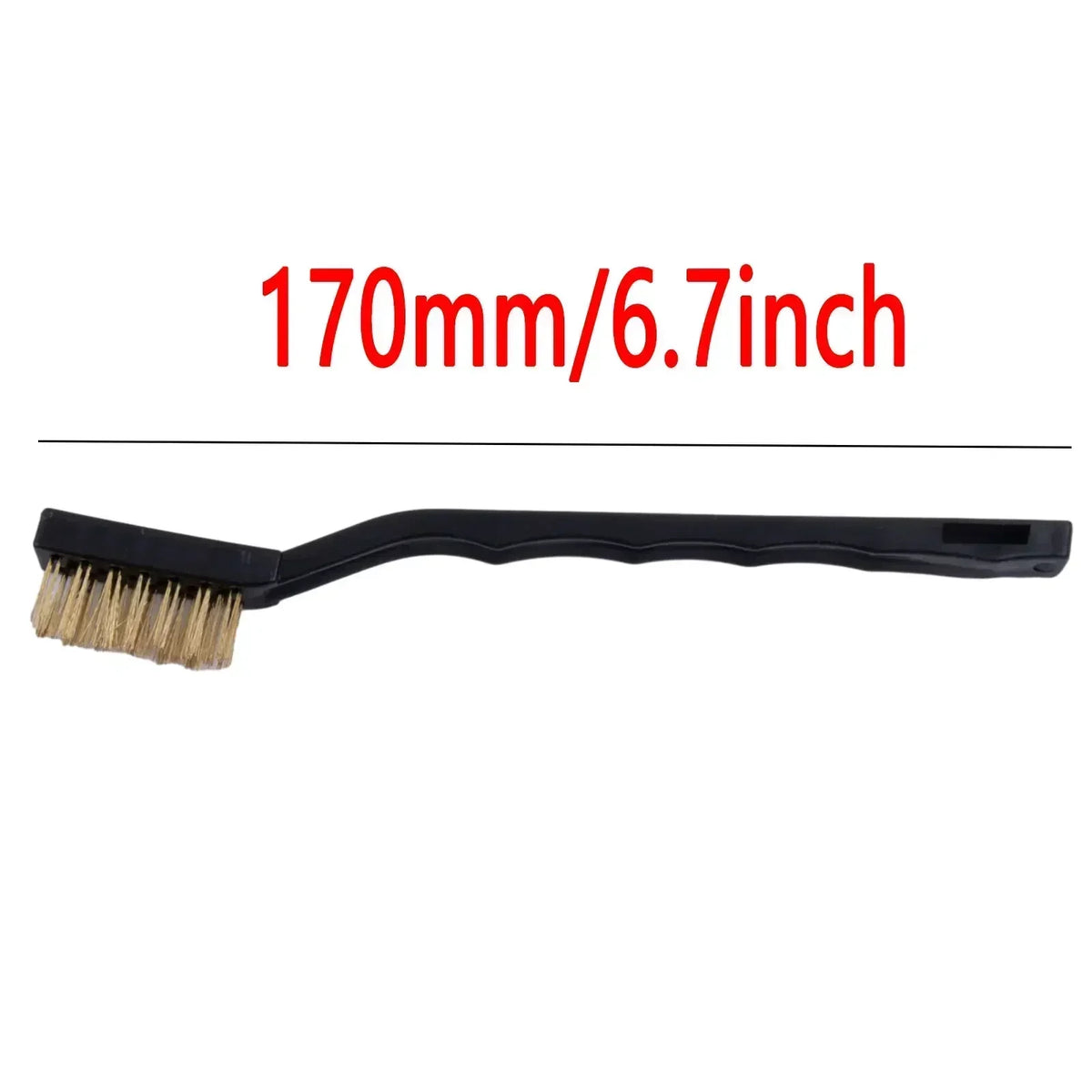 5-Piece Brass Wire Brush Set – Industrial Scrubbing & Cleaning Wire Brush Set Axl