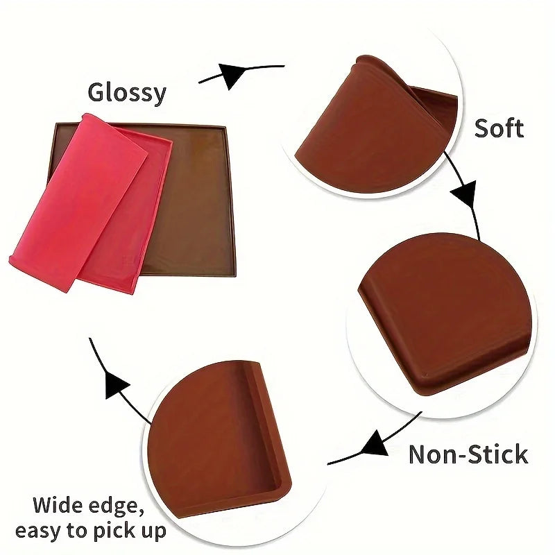 Reusable Silicone Baking Mat – Non-Stick Pastry Rolling Mat Silicone Baking Mat Axl