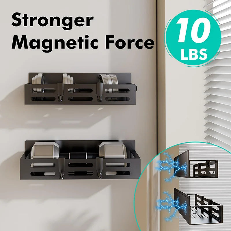 Magnetic Side Shelf for Fridge & Microwave – No Drill Storage Magnetic Storage Shelf Axl