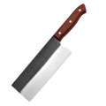 JYi Full Tang Chinese Chef Knife – Sharp Stainless Steel Blade Chef Kitchen Knife Axl Red