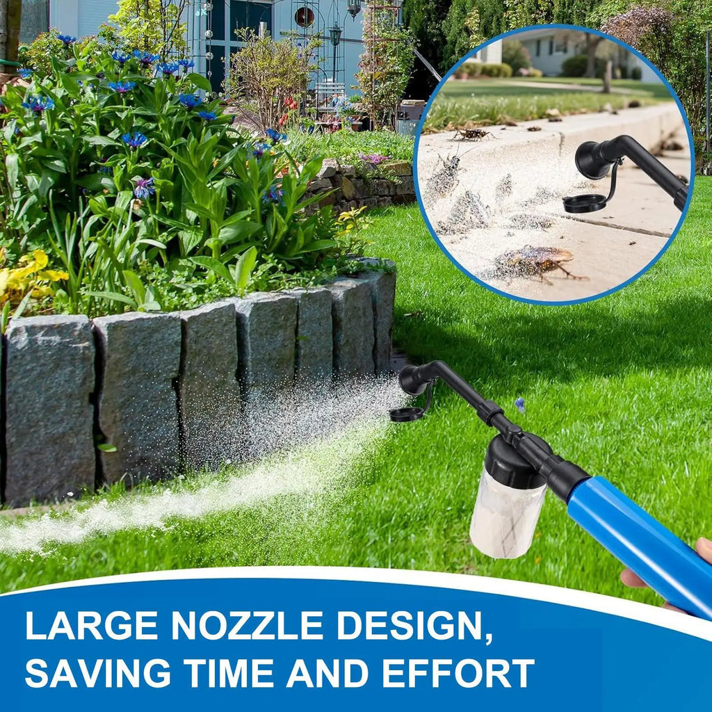Garden Powder Duster – Adjustable Diatomaceous Earth Applicator Garden Powder Duster Axl