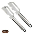 Stainless Steel Scallion Peeler & Shredder | Kitchen Veggie Tool Vegetable Peeler Tool Axl 2PCS