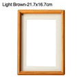Black Walnut Handmade Wooden Photo Frame – 6, 7 & 8 Inch Wooden Photo Frame Axl B-21.7x16.7cm
