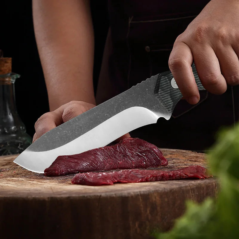 InLeung Stainless Steel Kitchen Knife – Chef, Cleaver & Slicer Kitchen Chef Knife Axl