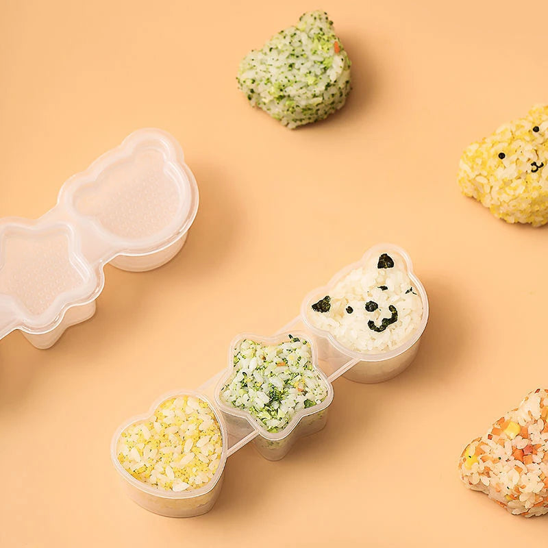 Cartoon Rice Ball Mold – Sushi Bento DIY Kitchen Tool Sushi Rice Ball Mold Axl