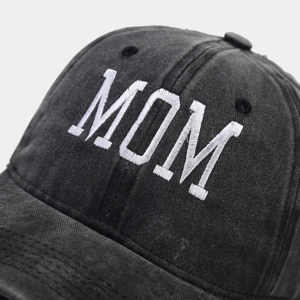DAD MOM Embroidery Cotton Baseball Cap – Unisex Snapback Hat Embroidered Baseball Cap Axl