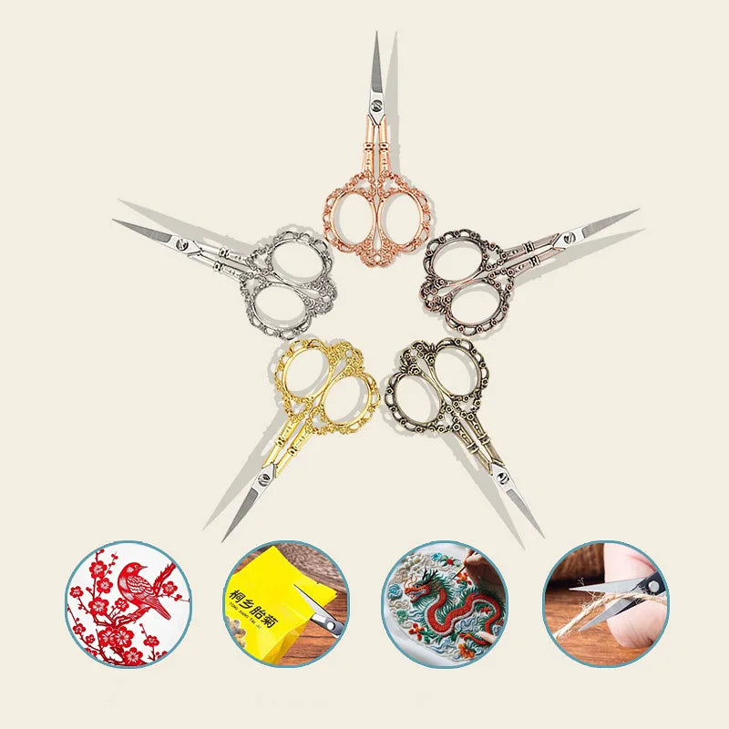 Vintage Stainless Steel Tailor Scissors – Sewing & Embroidery Tailor Scissors Axl