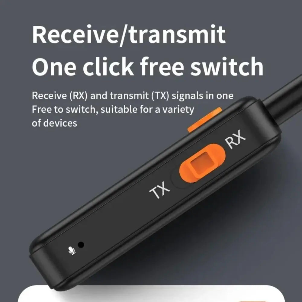2-in-1 Bluetooth 5.4 Audio Adapter – AUX Receiver & Transmitter Bluetooth Audio Adapter Axl