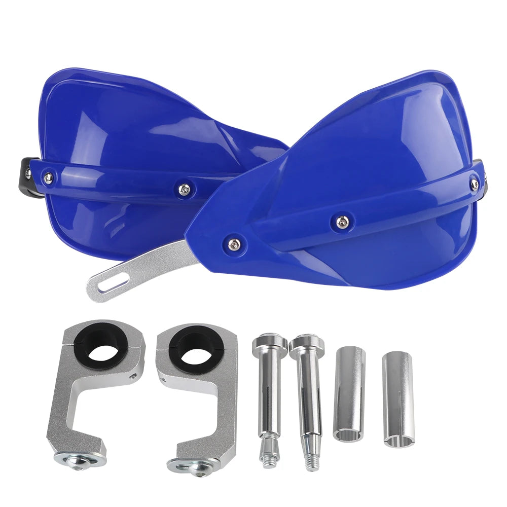 Windproof Motorcycle Hand Guards – Adjustable, CRF/KLX Fit Motorcycle Hand Guards Axl Blue