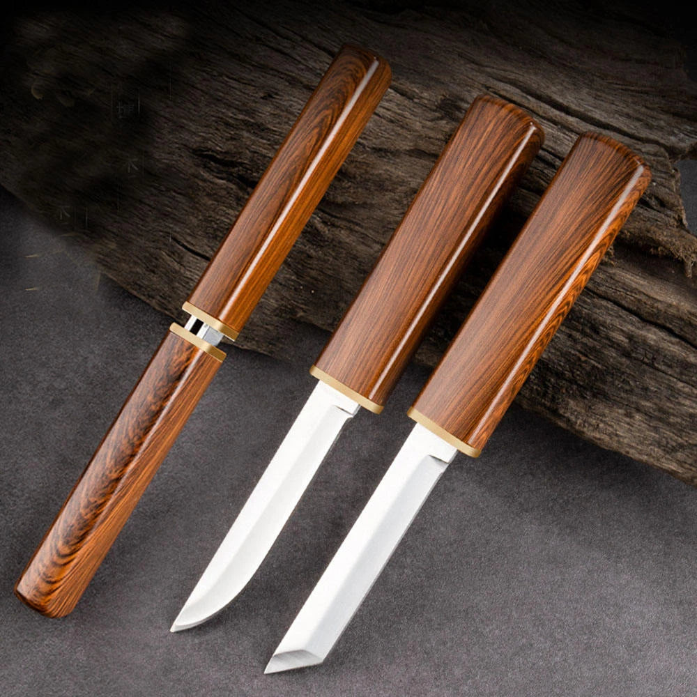 Stainless Steel Fixed Blade Utility Knife – Set of 1/2/3 Fixed Blade Knife Axl