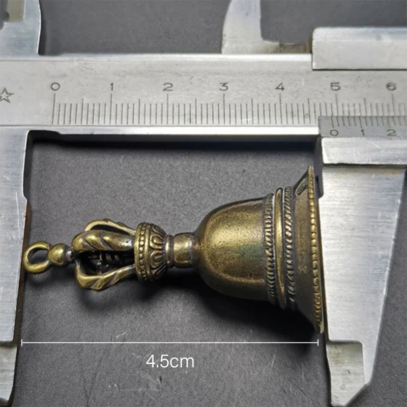 Diamond Bell Pendant – Small Brass Copper Bell for DIY Crafts Craft Bell Pendant Axl