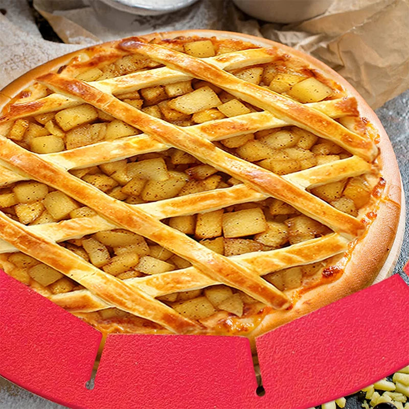 Adjustable Silicone Pie Crust Shield – Reusable Protector Pie Crust Shield Axl