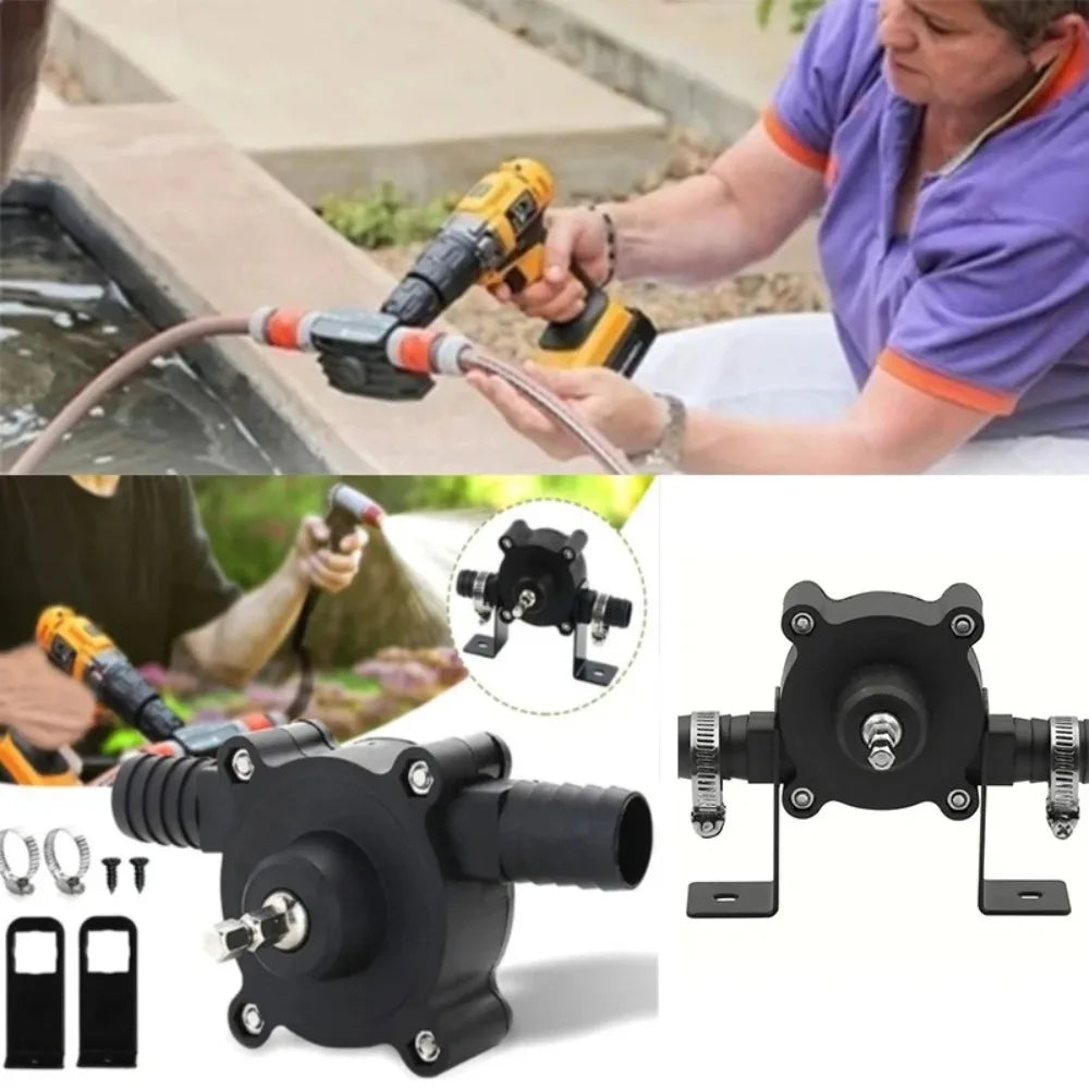 Portable Electric Drill Water Pump – Self-Priming Centrifugal Drill Water Pump Axl