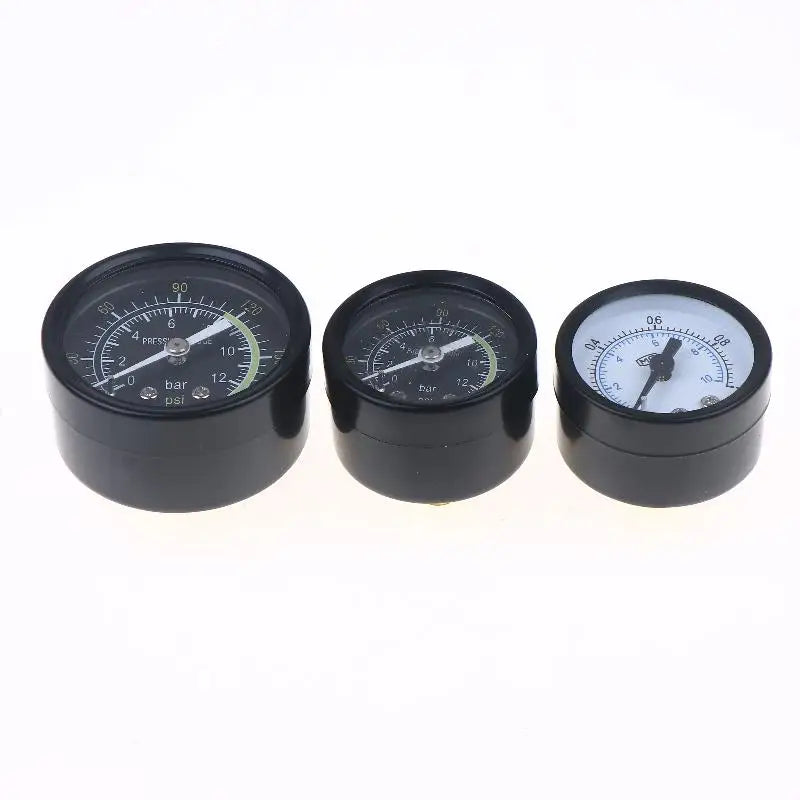 Air Compressor Pressure Gauge 0-10/0-12/0-25 Bar | DIY Tool Pressure Gauge Axl