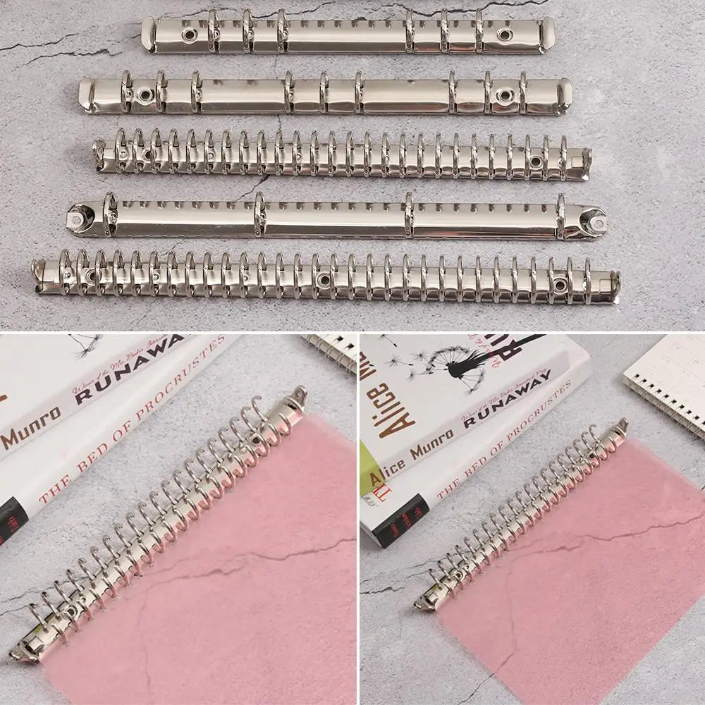 Metal Loose-Leaf Binder Clip A4 B5 A5 A6 A7 | Ring Notebook Clip Loose-Leaf Binder Clip Axl