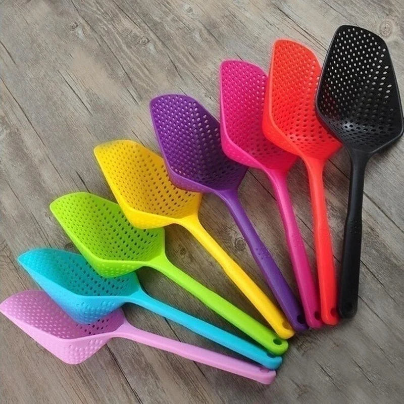 Nylon Scoop Colander – Large Food Strainer Kitchen Gadget Kitchen Colander Strainer Axl