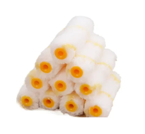 10-Pack Mini Paint Roller Brush Set – Dense Bristles, Reusable Paint Roller Brush Axl 10pcs