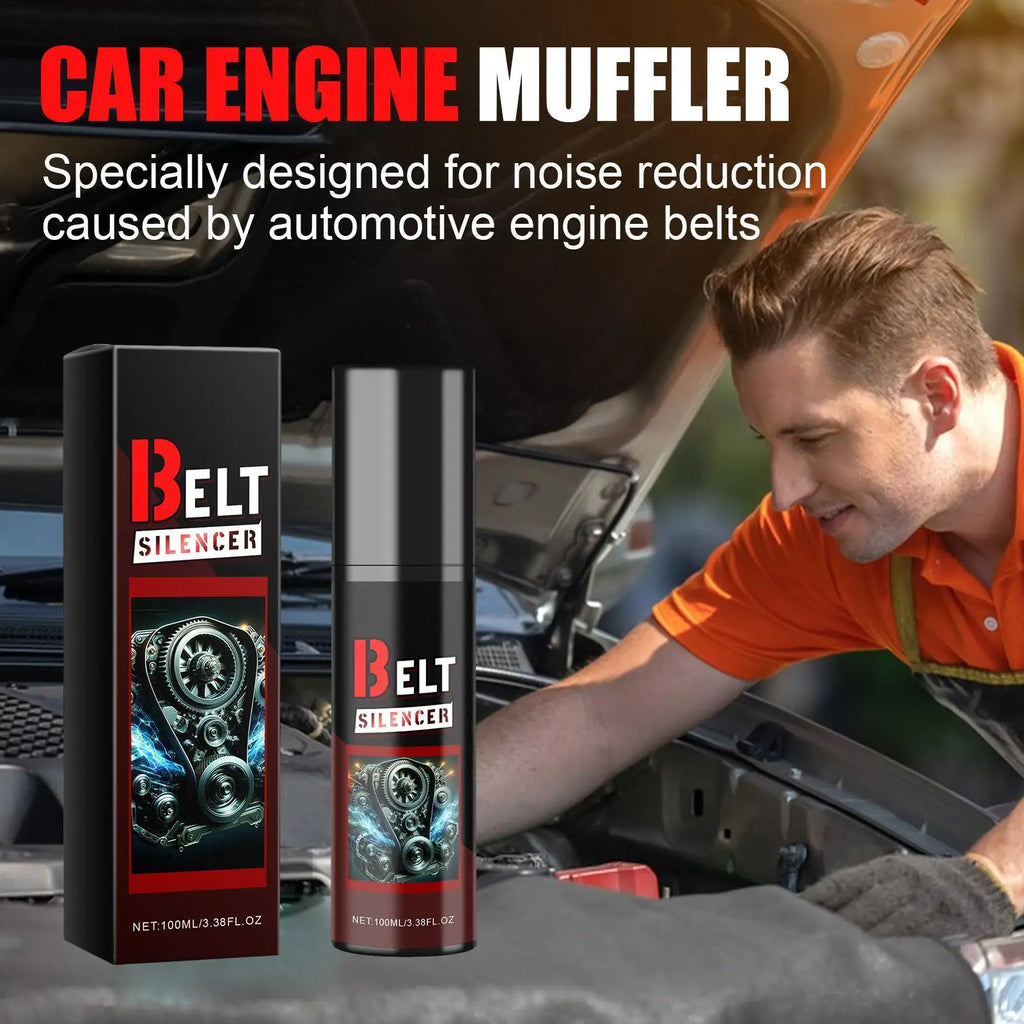 Car Belt Dressing Spray 100ml – Engine Belt Lubricant & Silencer Belt Lubricant Spray Axl