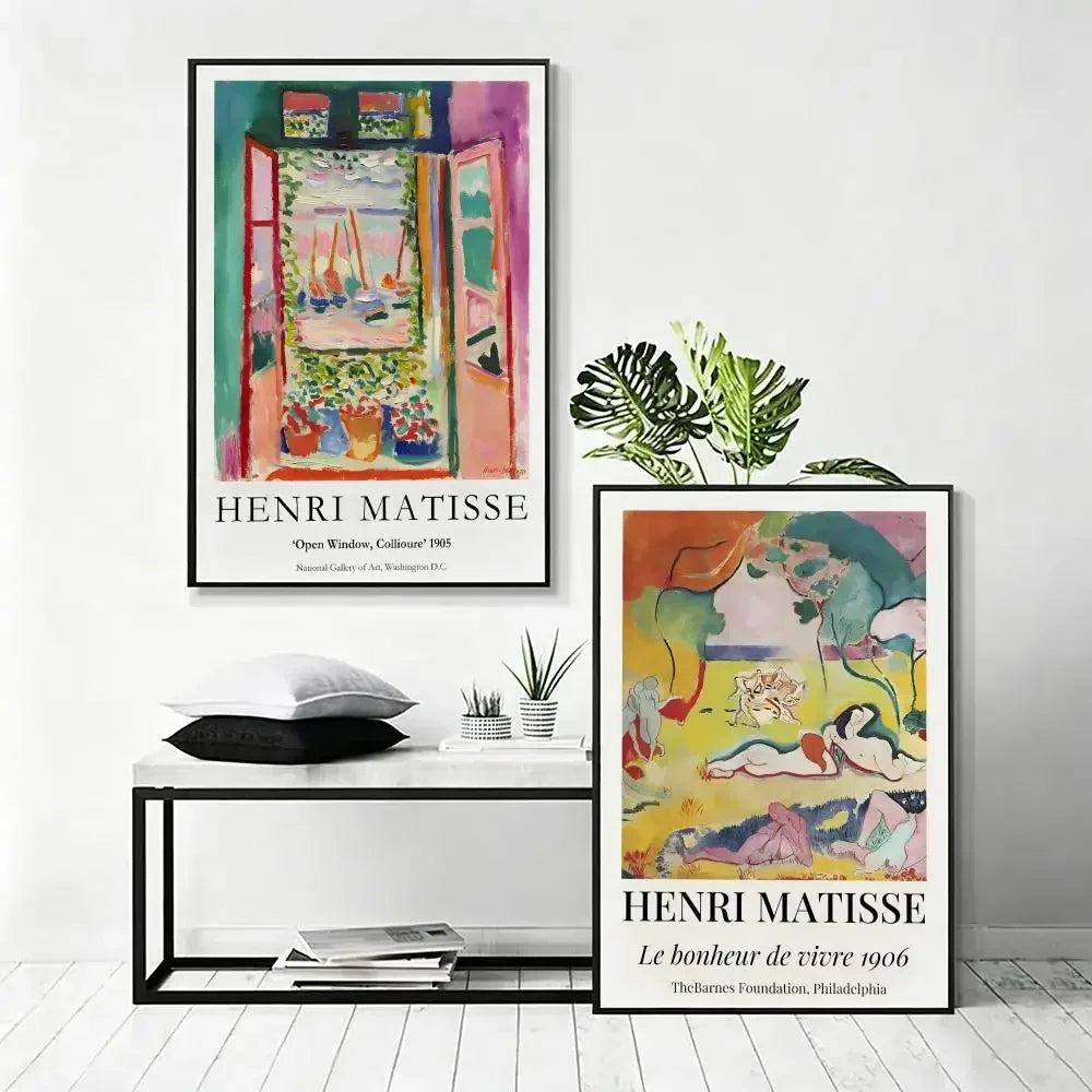 Henri Matisse Art Poster – HD Waterproof Wall Decor Print Art Wall Poster Axl